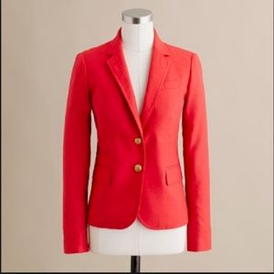 JCrew Classic Schoolboy Blazer - Red Flannel